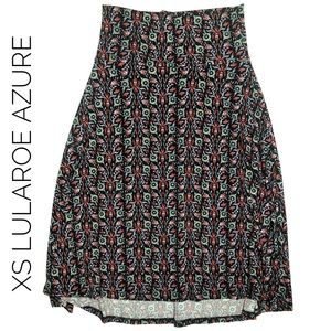 XS LuLaRoe Azure Skirt